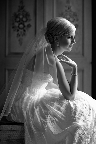Elegant profile shot :: Canmore Wedding Photography by infusedstudios.ca